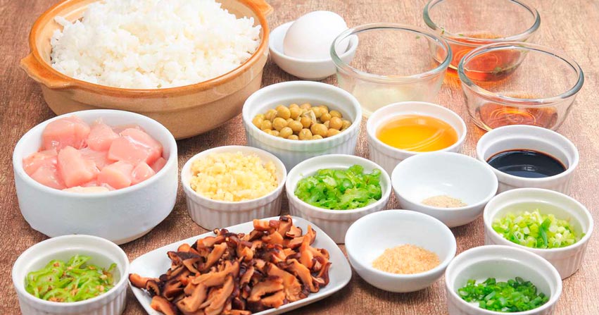 ingredients information api food diary recipe rice chicken