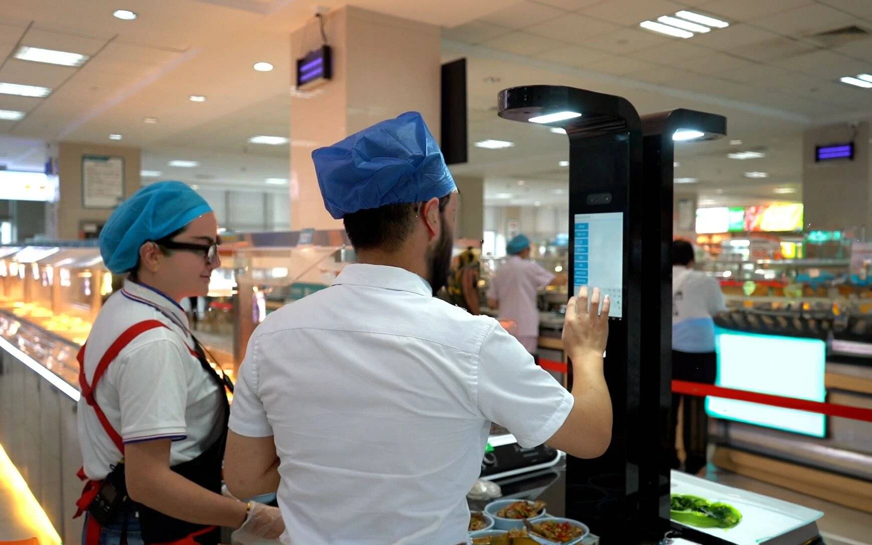 food recognition self-service restaurants fast easy checkout kiosk touchless solution